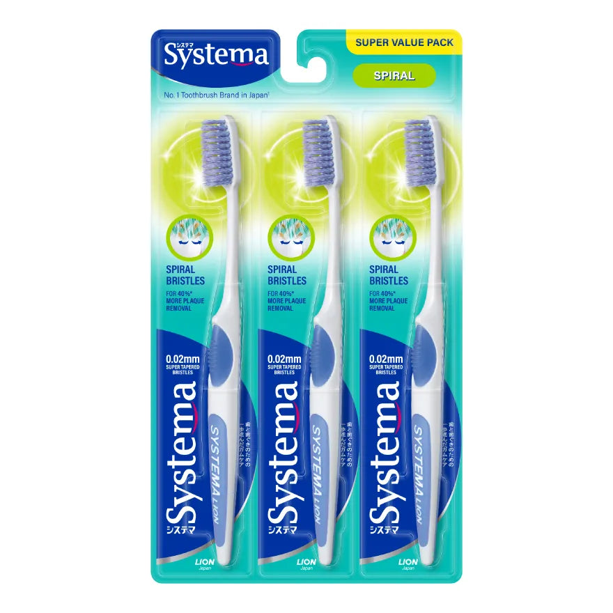 SYSTEMA ENHANCED CLEAN TOOTHBRUSH SPIRAL 3