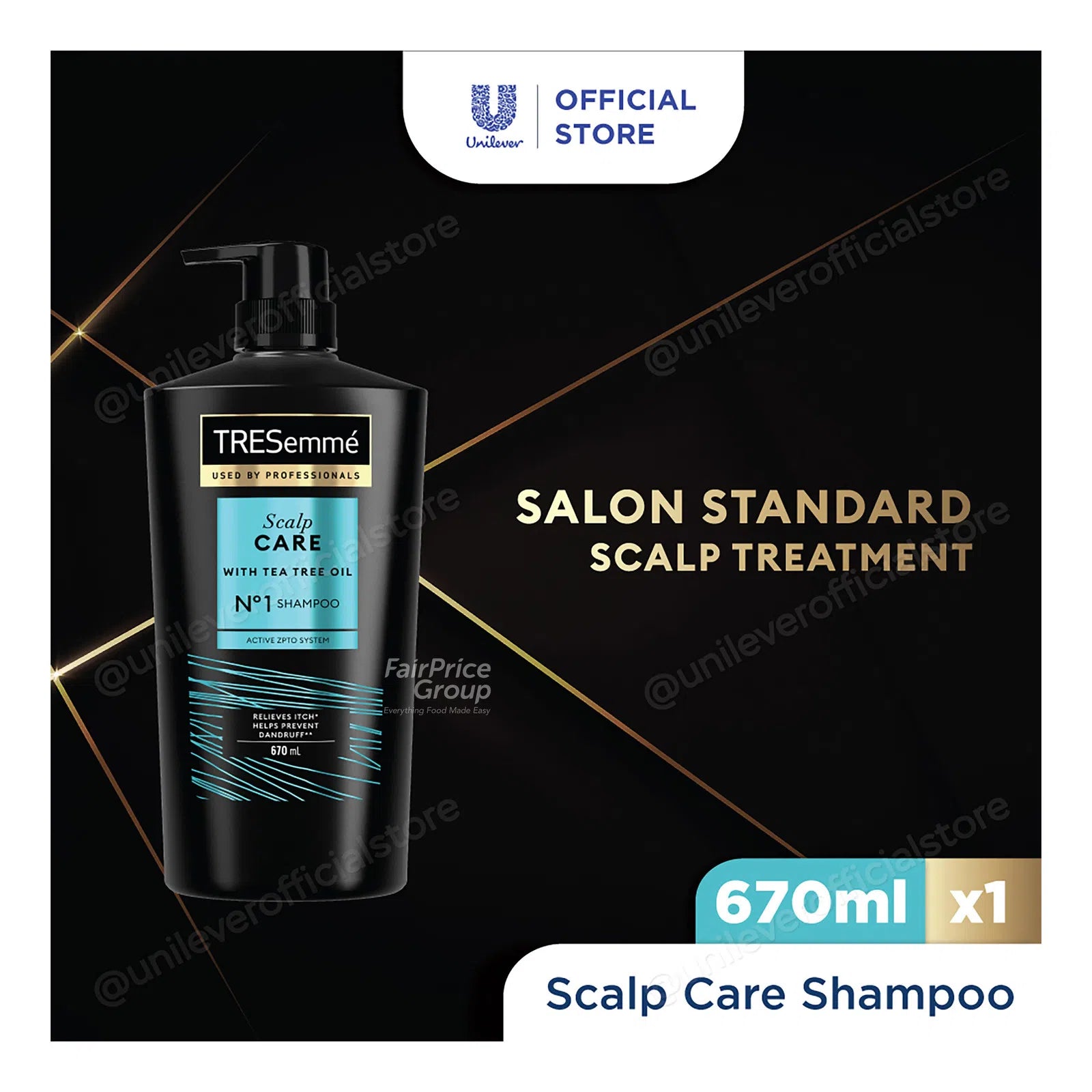 TRESEMME SCALP CARE SHAMPOO 670ML