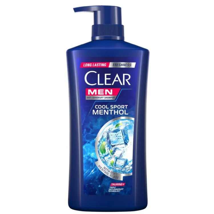 CLEAR MEN SHAMPOO COOL SPORT MENTHOL 650ML