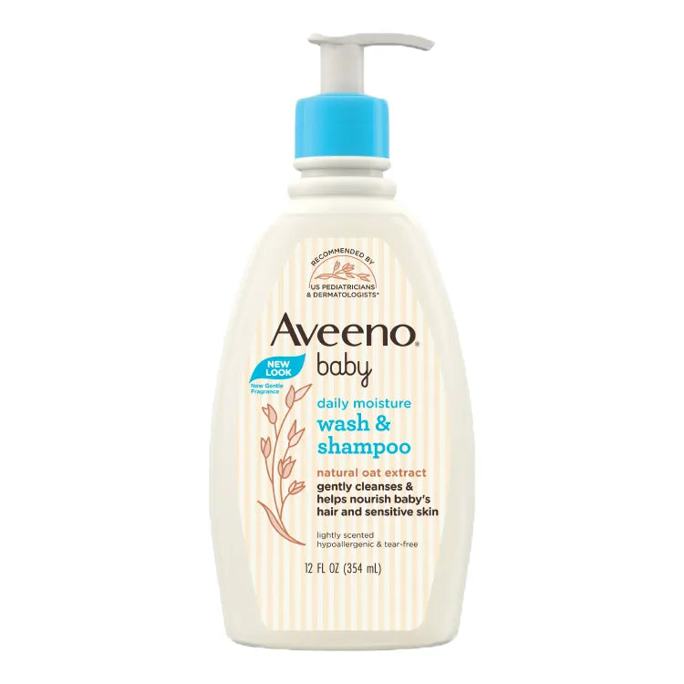 AVEENO BABY WASH AND SHAMPOO 354ML