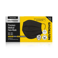 NEUTROVIS 4PLY PREMIUM FACE MASK BLACK 50S