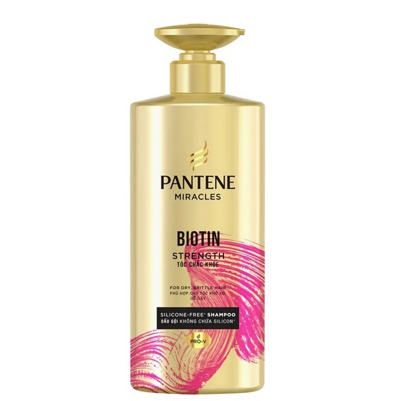 PANTENE MIRACLES SHAMPOO BIOTIN STRENGTH 500ML
