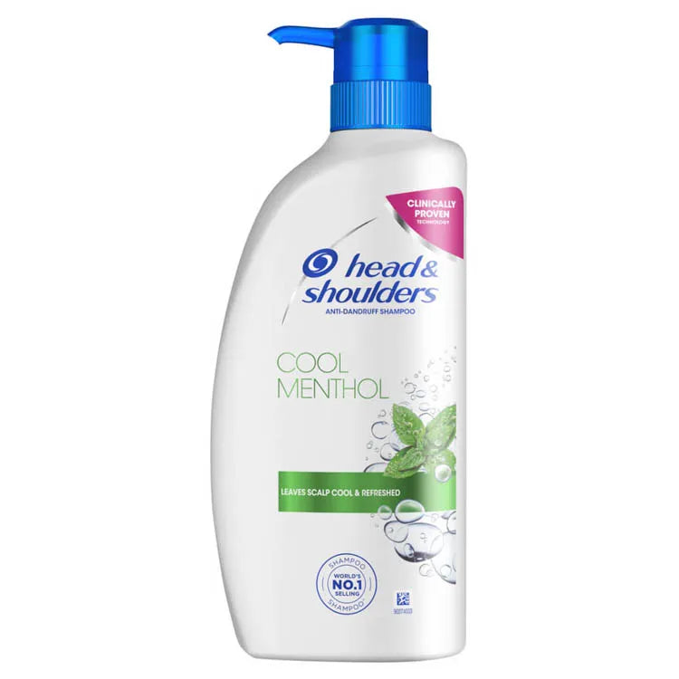 HEAD AND SHOULDERS SHAMPOO COOL MENTHOL ANTI DANDRUFF 650ML