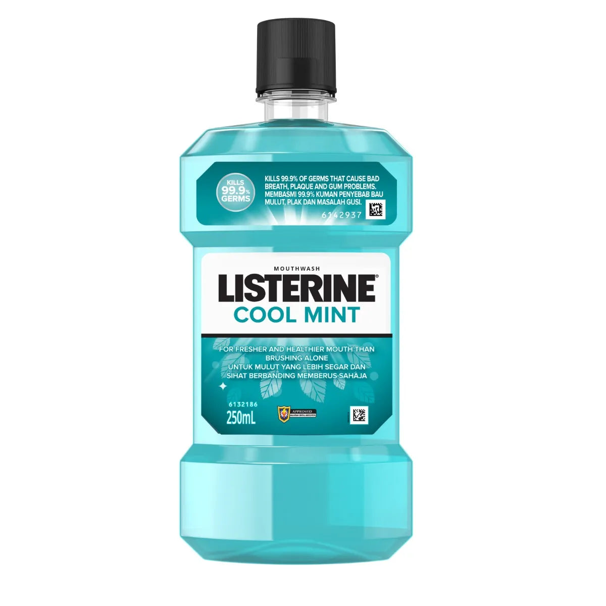 LISTERINE COOL MINT MOUTHWASH 250ML