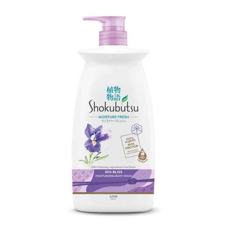SHOKUBUTSU SHOWER FOAM IRIS BLISS 900G