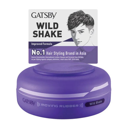 GATSBY MOVING RUBBER WILD SHAKE 80G