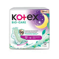 KOTEX BIO-CARE OVERNIGHT WING ANTIBAC 32CM 12S