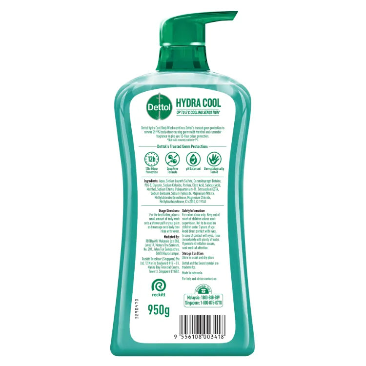 DETTOL ANTIBACTERIAL HYDRA COOL BODYWASH