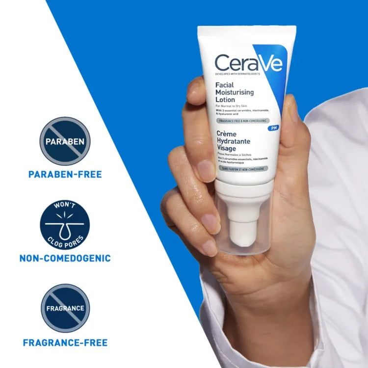 CERAVE PM FACIAL MOISTURIZING LOTION 52ML