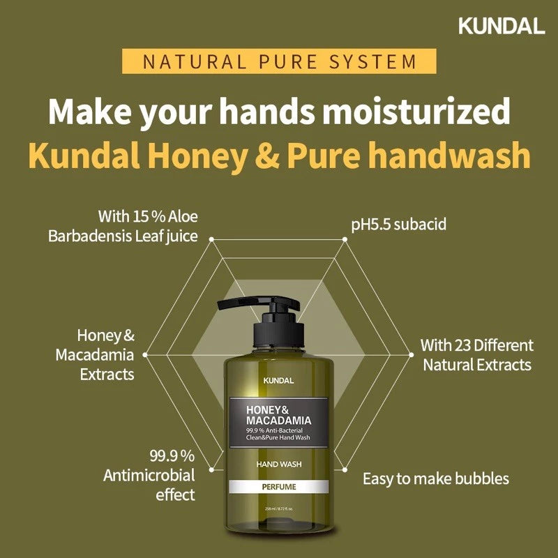 KUNDAL ANTIBACTERIAL HANDWASH CHERRY BLOSSOM 500ML