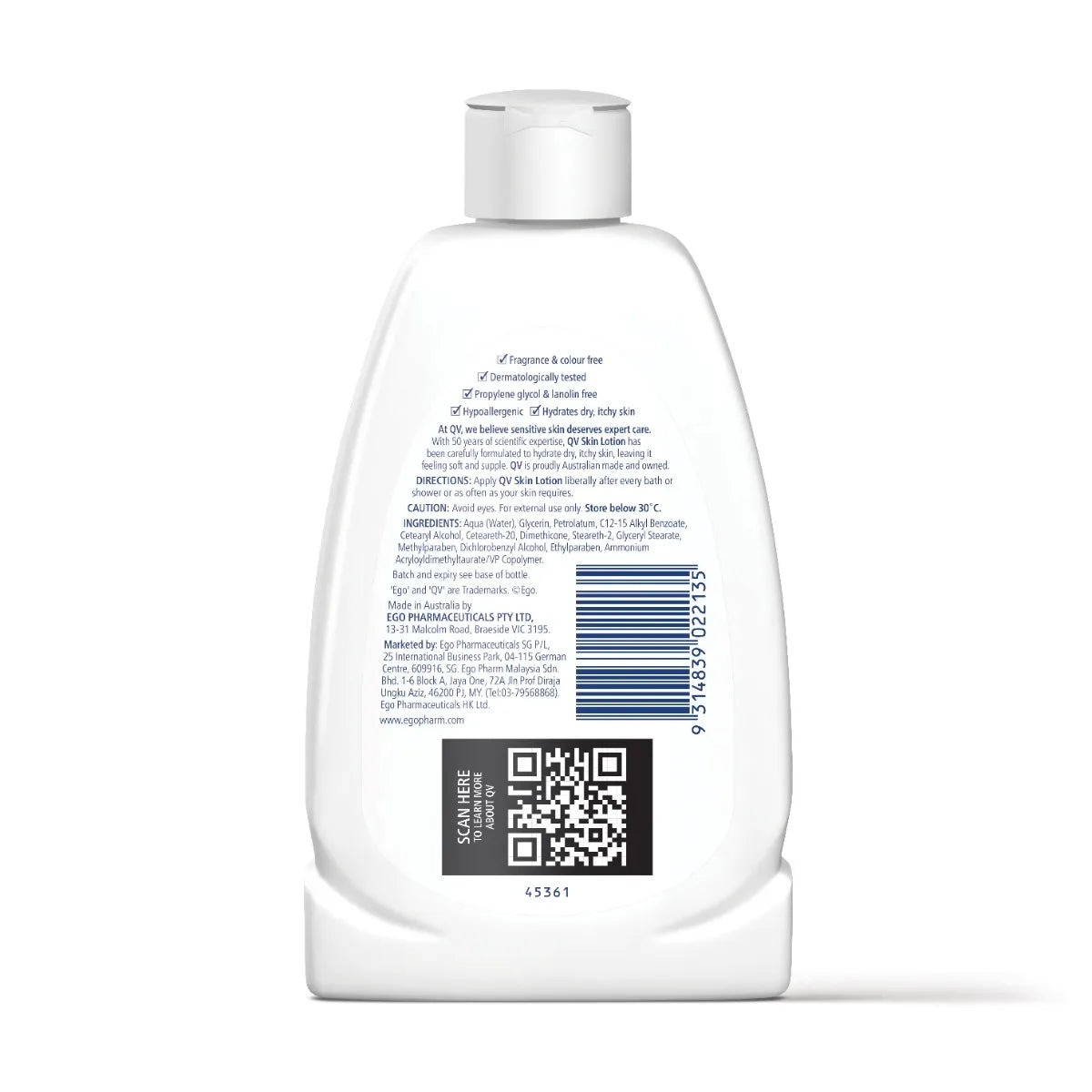 QV SKIN LOTION 250ML