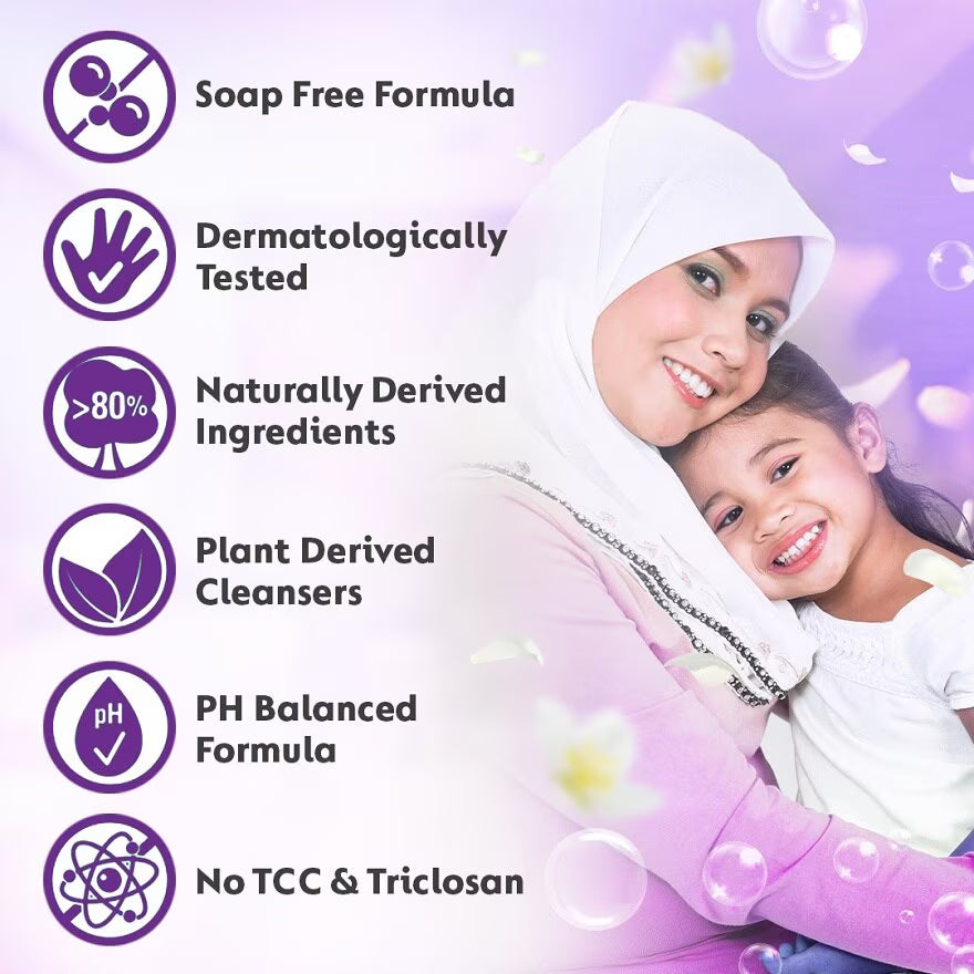 DETTOL SHOWER GEL PROGENTLE HABBATUS SAUDA AND JASMINE