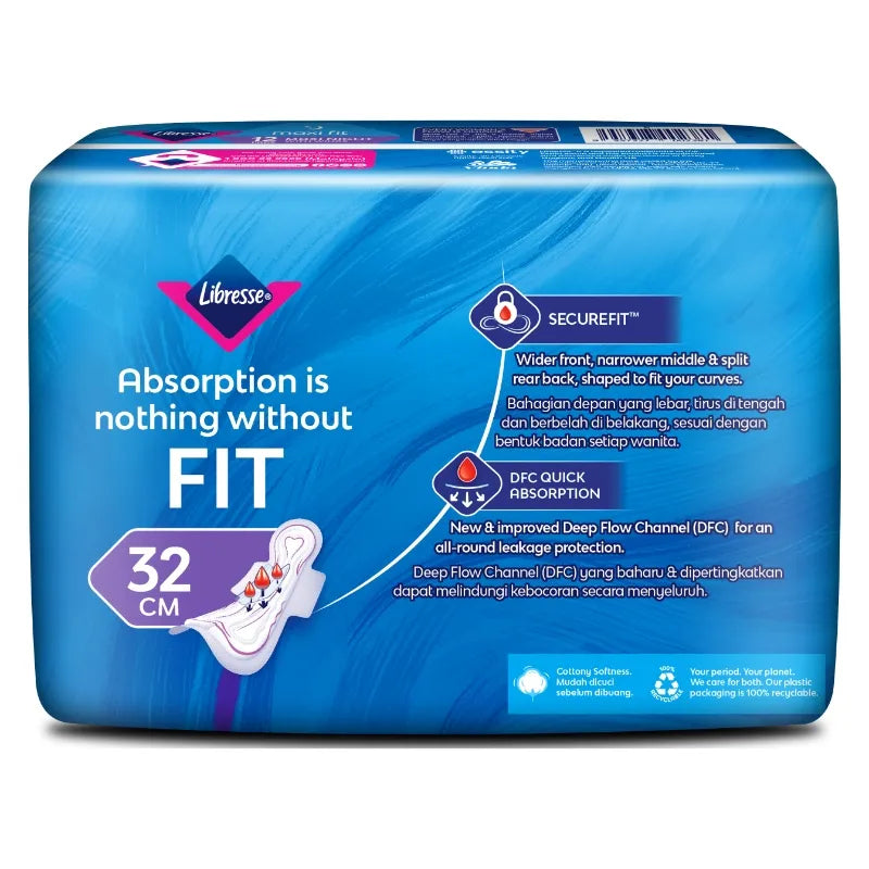 LIBRESSE SENSITIV MAXI NIGHT WING 32CM 12S