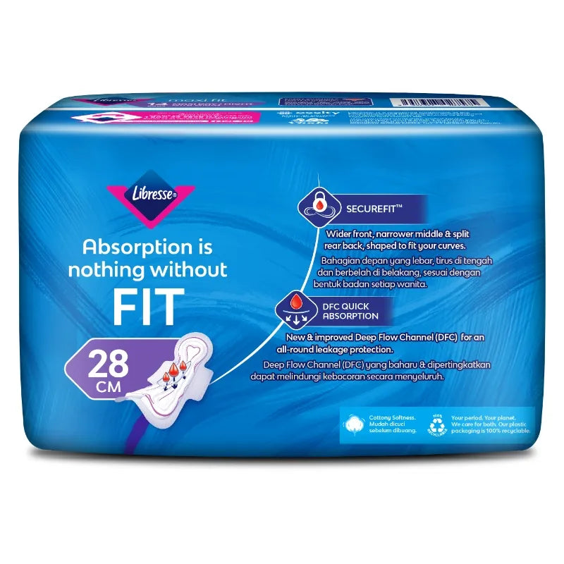 LIBRESSE MAXI WING 28CM 14S