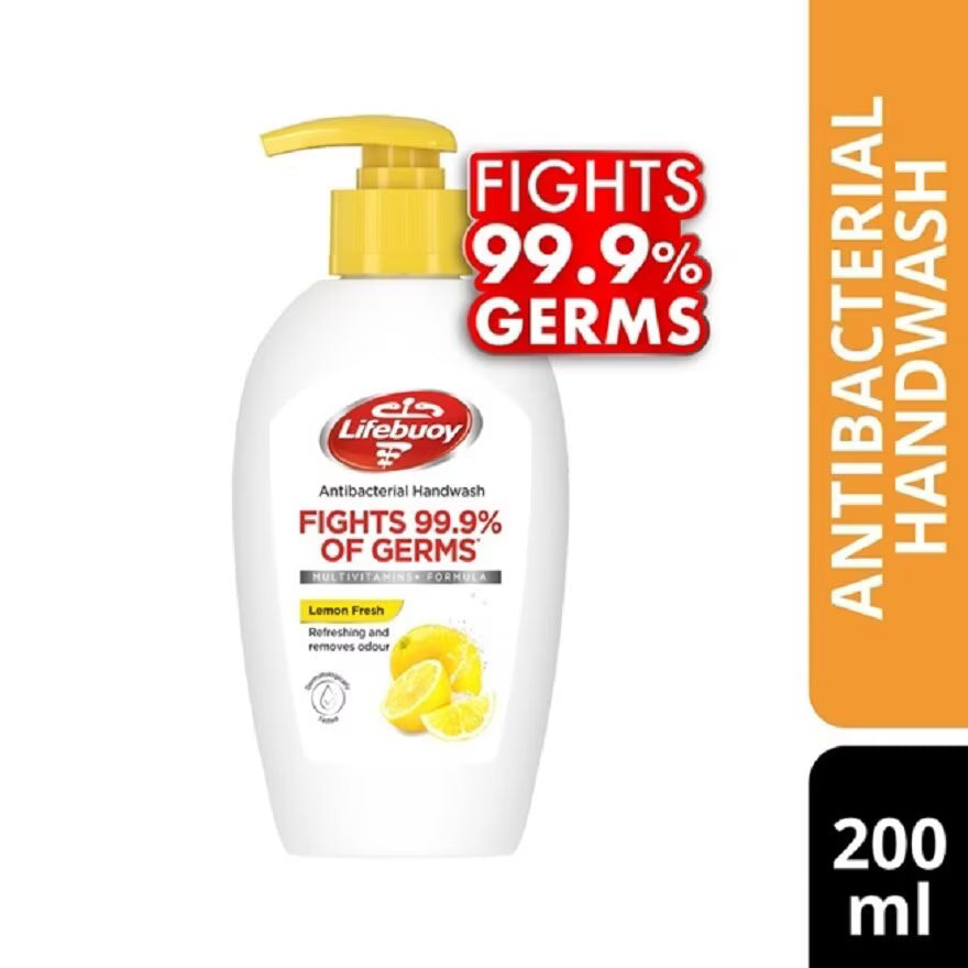 LIFEBUOY HANDWASH LEMON FRESH 200ML