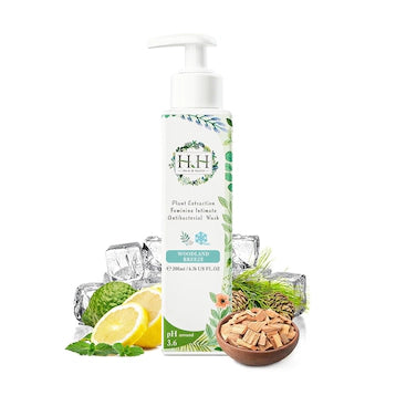 HERB & HEALTH PLANT EXTRACTION FEMININE INTIMATE WASH WOODLAND BREEZE 200ML