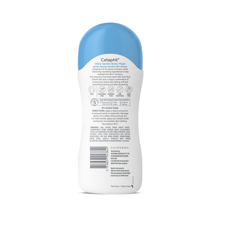 CETAPHIL ULTRA GENTLE BODYWASH 500ML