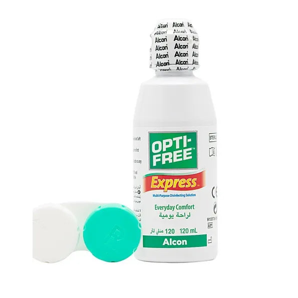 ALCON OPTI-FREE EXPRESS MULTI-PURPOSE DISINFECTING SOLUTION 355ML PACK-OF-3