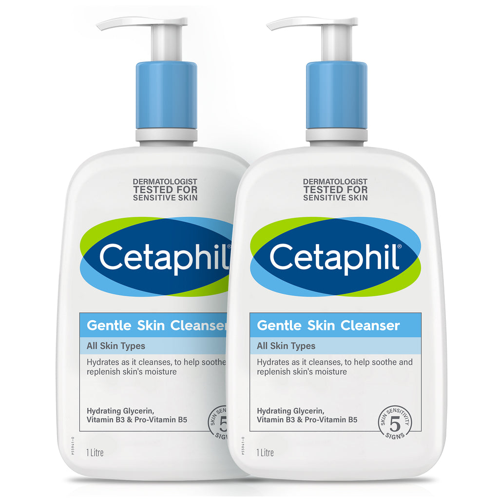 CETAPHIL GENTLE SKIN CLEANSER 1L X 2