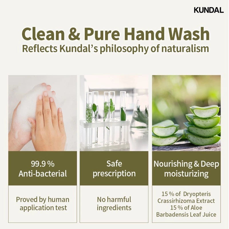 KUNDAL ANTIBACTERIAL HANDWASH CHERRY BLOSSOM 500ML