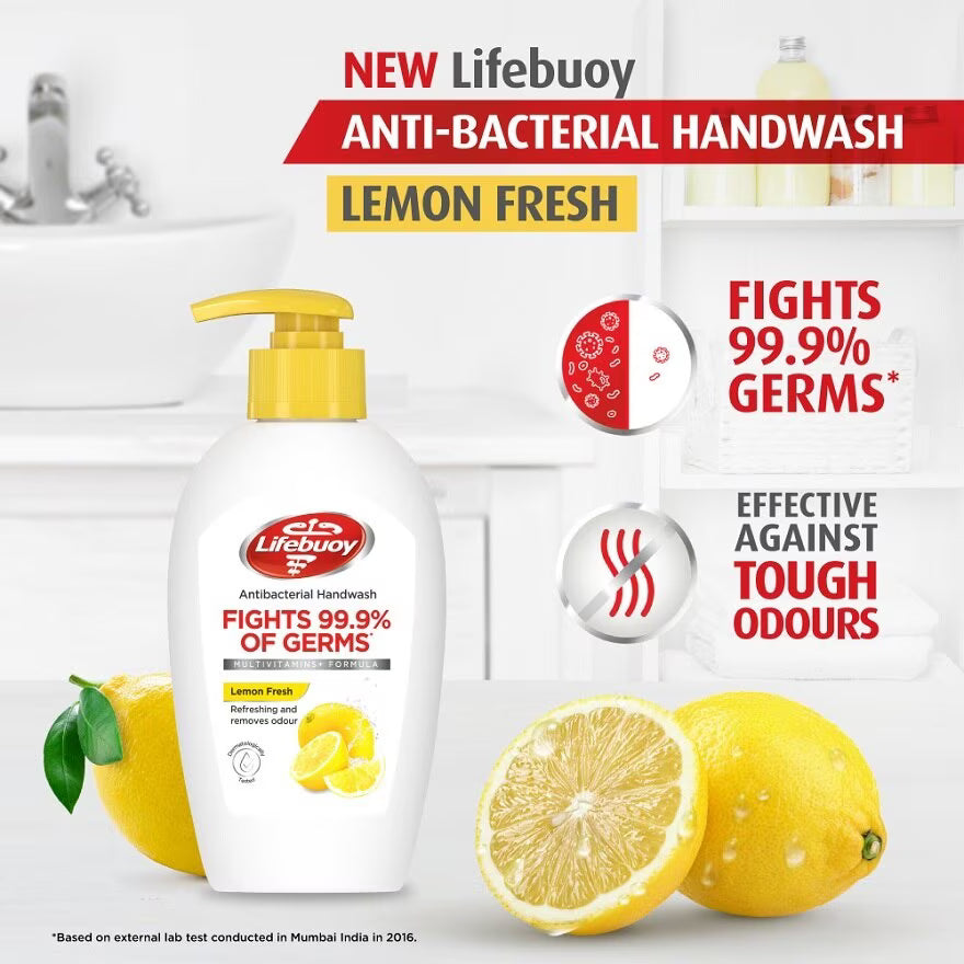 LIFEBUOY HANDWASH LEMON FRESH 200ML