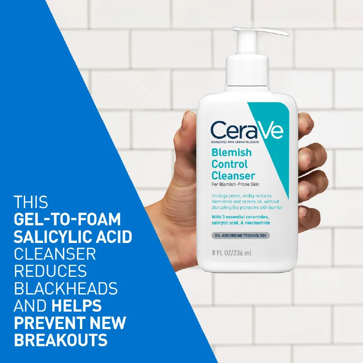 CERAVE ACNE BLEMISH CONTROL CLEANSER 473ML