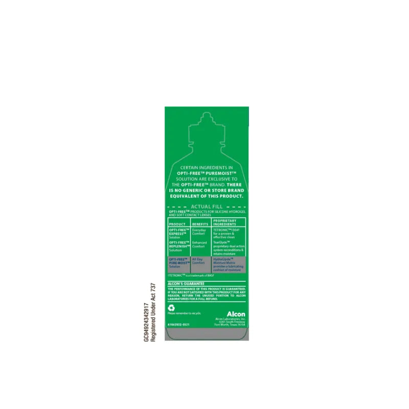 ALCON OPTI-FREE PURE MOIST 300ML