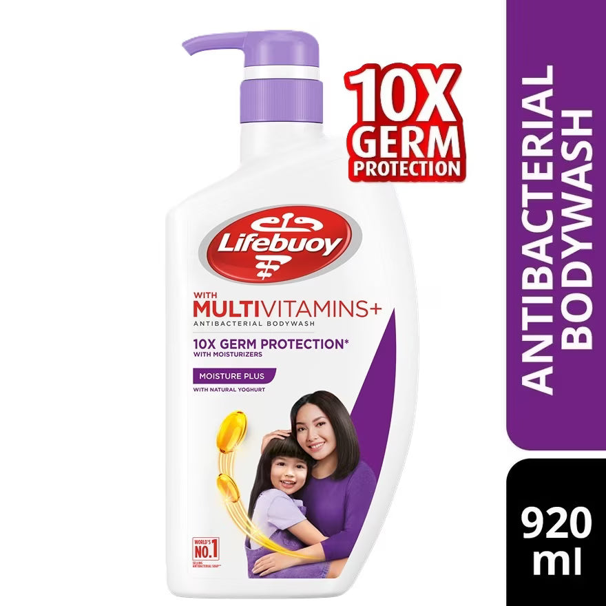 LIFEBUOY BODYWASH MOISUTRE PLUS 920ML