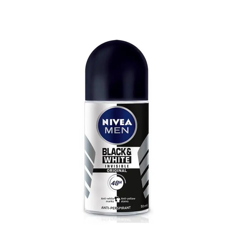 NIVEA MEN DEODORANT BLACK & WHITE ROLL ON 50ML