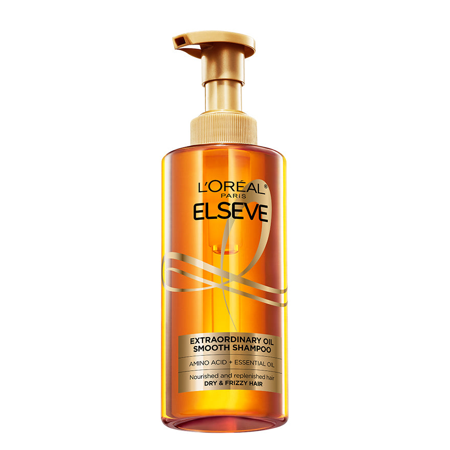 L'OREAL ELSEVE EXTRAORDINARY OIL SMOOTH SHAMPOO DRY & FRIZZY HAIR 440ML