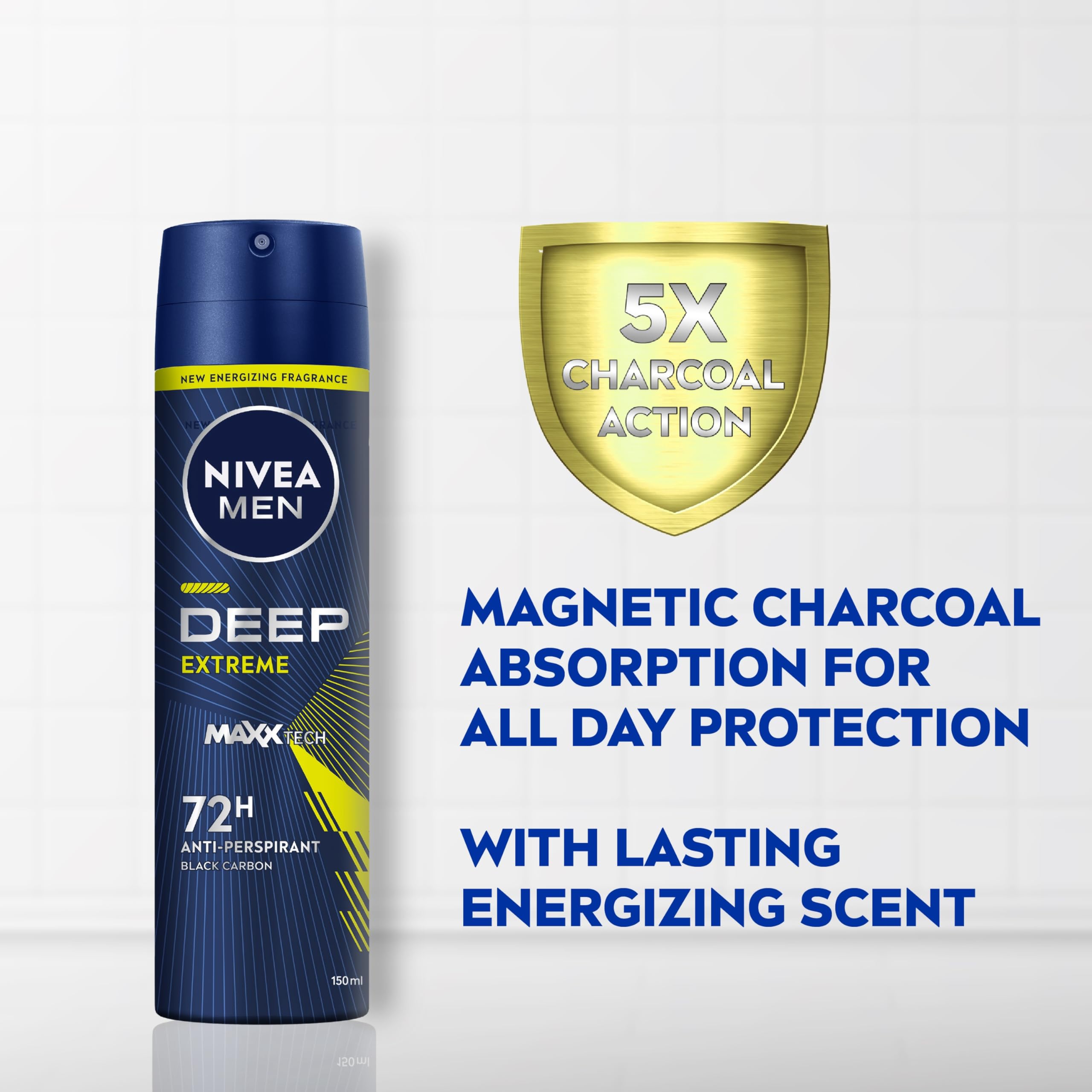 NIVEA MEN DEODORANT SPRAY DEEP EXTREME 150ML