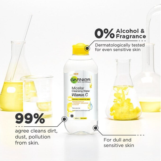GARNIER MICELLAR WATER BRIGHTENING 400ML