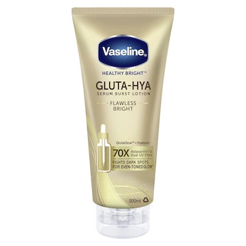VASELINE GLUTA-HYA SERUM BURST LOTION FLAWLESS BRIGHT 300ML