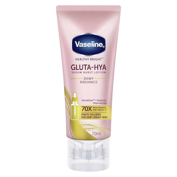 VASELINE GLUTA-HYA SERUM BURST LOTION DEWY RADIANCE 70ML