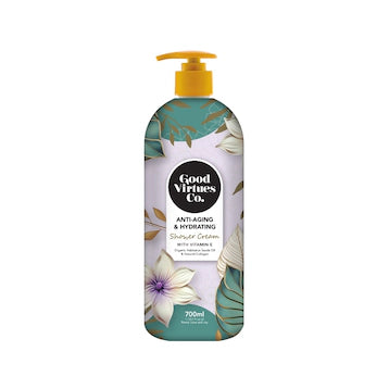 GOOD VIRTUES CO ANTI-AGING & HYDRATING SHOWER CREAM WITH VITAMIN E 700ML