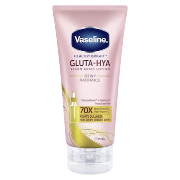 VASELINE GLUTA-HYA SERUM BURST LOTION DEWY RADIANCE 170ML