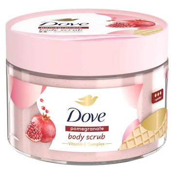 DOVE BODY SCRUB POMEGRANATE 280GRAM