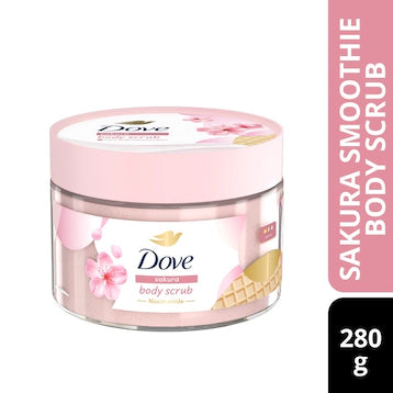DOVE BODY SCRUB SAKURA 280GRAM