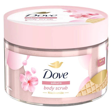 DOVE BODY SCRUB SAKURA 280GRAM