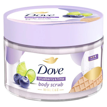 DOVE BODY SCRUB BLUEBERRY & LIME 280GRAM