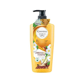 GINVERA SPA SHOWER SCRUB LEMONGRASS & FRANGIPANI 750ML