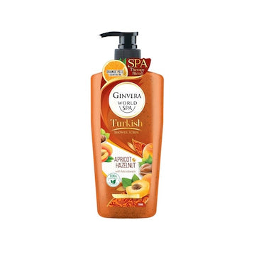 GINVERA REAL SPA APRICOT NOURSHING SHOWER SCRUB 750G