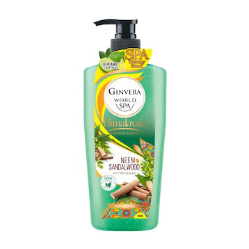 GINVERA WORLD SPA HIMAL NEEM & SANDALWOOD SHOWER SCRUB 750ML