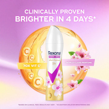REXONA SAKURA SPRAY DEODORANT 2X135ML