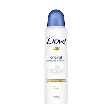 DOVE ORIGINAL NOURISHED & SMOOTH DEODORANT SPRAY 135ML