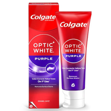 COLGATE OPTIC WHITE PURPLE WHITENING TOOTHPASTE 100G