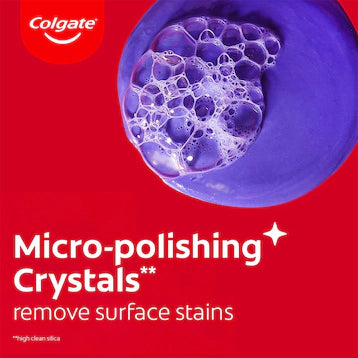 COLGATE OPTIC WHITE PURPLE WHITENING TOOTHPASTE 100G