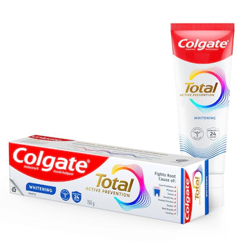 COLGATE TOTAL WHITENING TOOTHPASTE 2X150G
