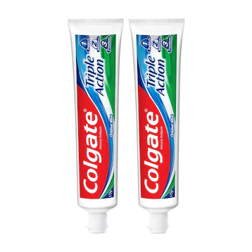 COLGATE TRIPLE ACTION TOOTHPASTE VALUEPACK 175GX2