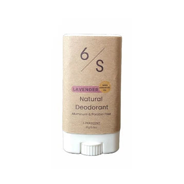 6 PERSCENT LAVENDER NATURAL DEODORANT 15G
